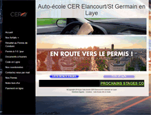 Tablet Screenshot of cer-elancourt-st-germain.com